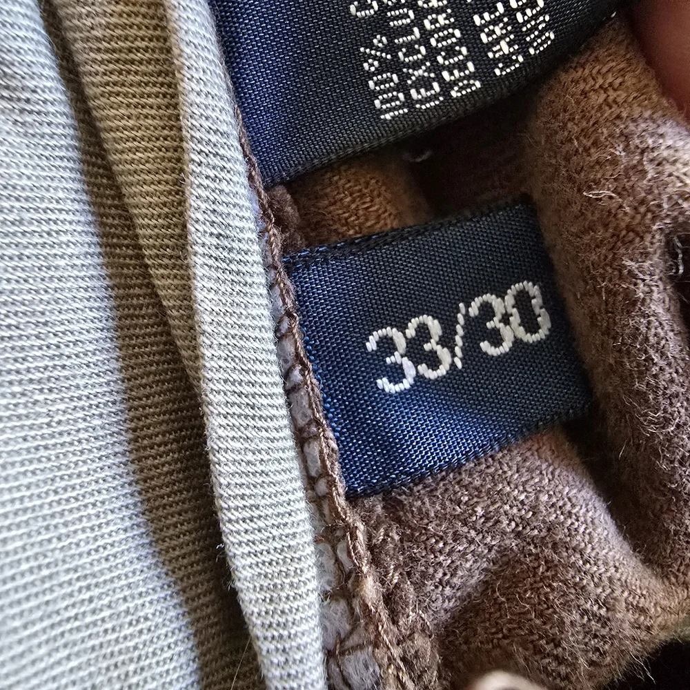 Polo Ralph Lauren Mens 33x30 Brown Corduroy‎ Pants Embroidered Hunters Ducks
